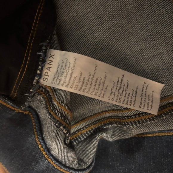 SPANX Ankle Jeggings - Dark Wash - Picture 4 of 7